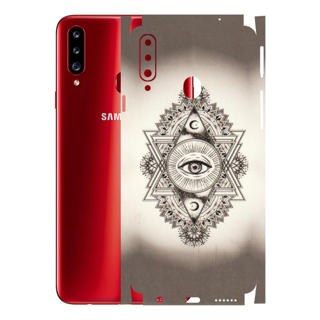 Samsung A/S Series Phone Skins (All Models) - Illuminati Great Eye - Transparent Finish (T-14) Samsung Galaxy A20S