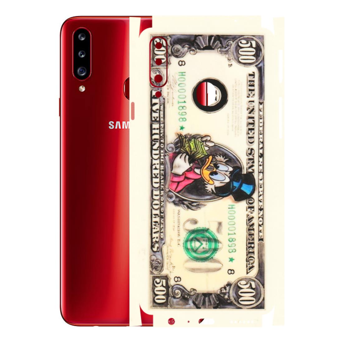 Samsung A/S Series Phone Skins (All Models) - Five Hundred Dollar Duck - Transparent Finish (T-15) Samsung Galaxy A20S