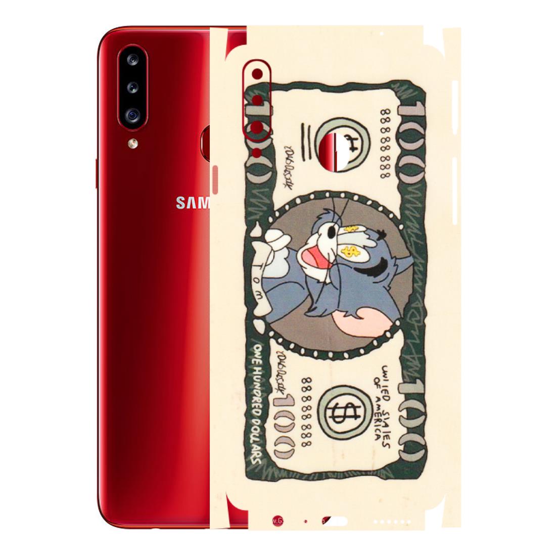 Samsung A/S Series Phone Skins (All Models) - One Hundred Dollar Tom - Transparent Finish (T-16) Samsung Galaxy A20S