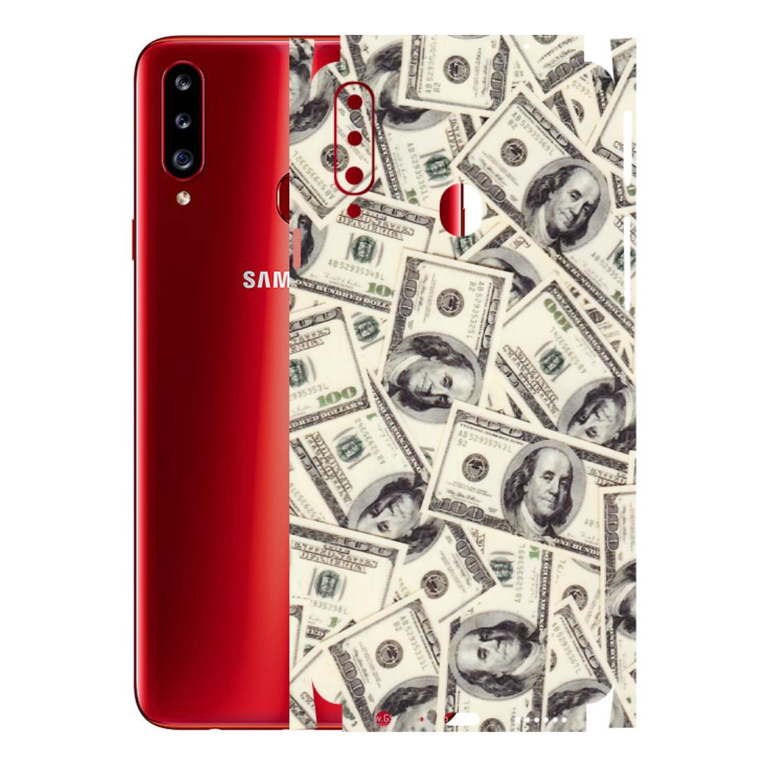 Samsung A/S Series Phone Skins (All Models) - Dollar Lover - Transparent Finish (T-17) Samsung Galaxy A20S