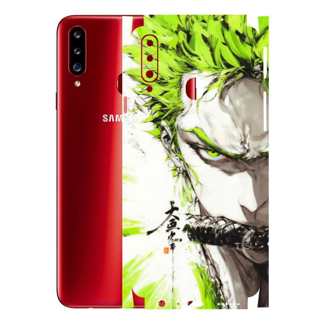 Samsung A/S Series Phone Skins (All Models) - Roro Taku Anime - Transparent Finish (T-18) Samsung Galaxy A20S
