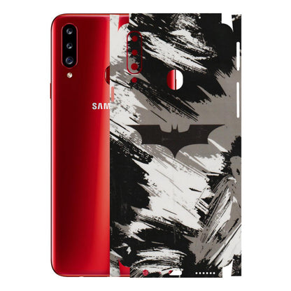 Samsung A/S Series Phone Skins (All Models) - Batman Fleece DC - Transparent Finish (T-19) Samsung Galaxy A20S