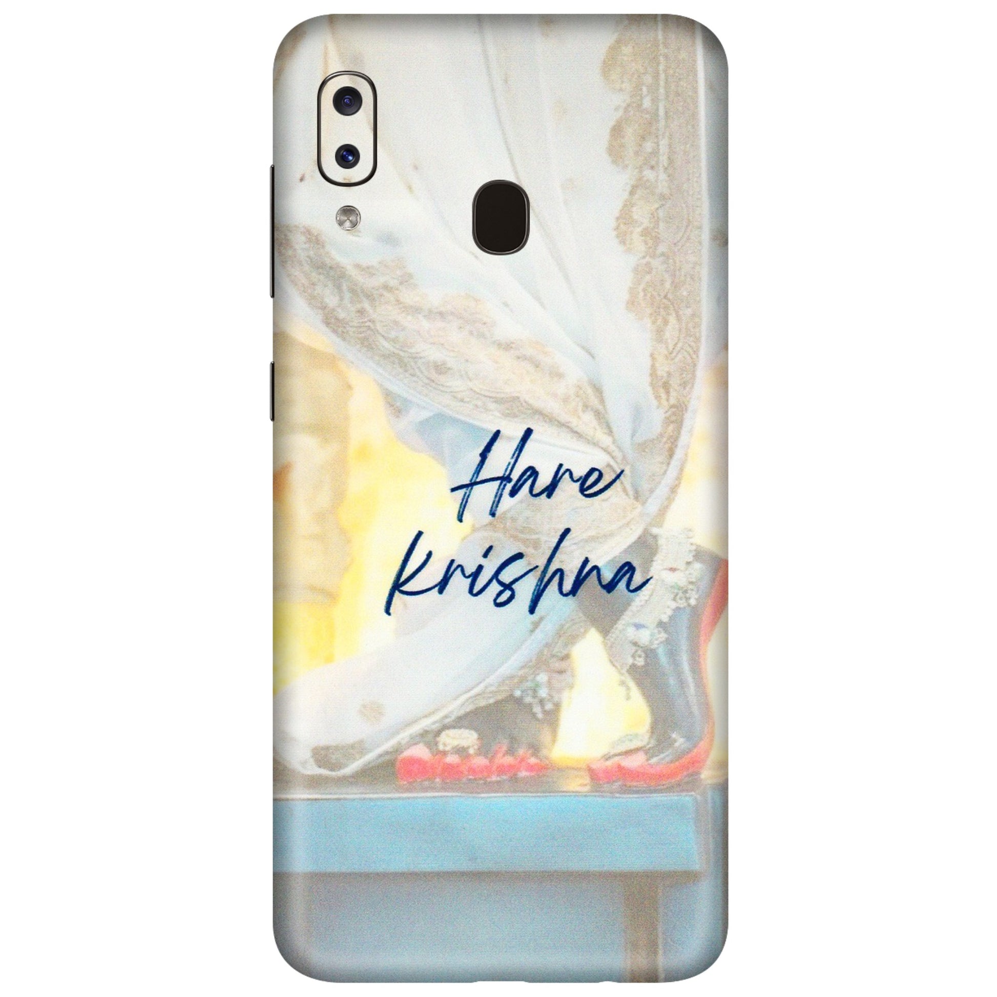 Samsung A/S Series Phone Skins (All Models) - Hare Krishna - 3D Embossed Finish (L-03) Samsung Galaxy A20