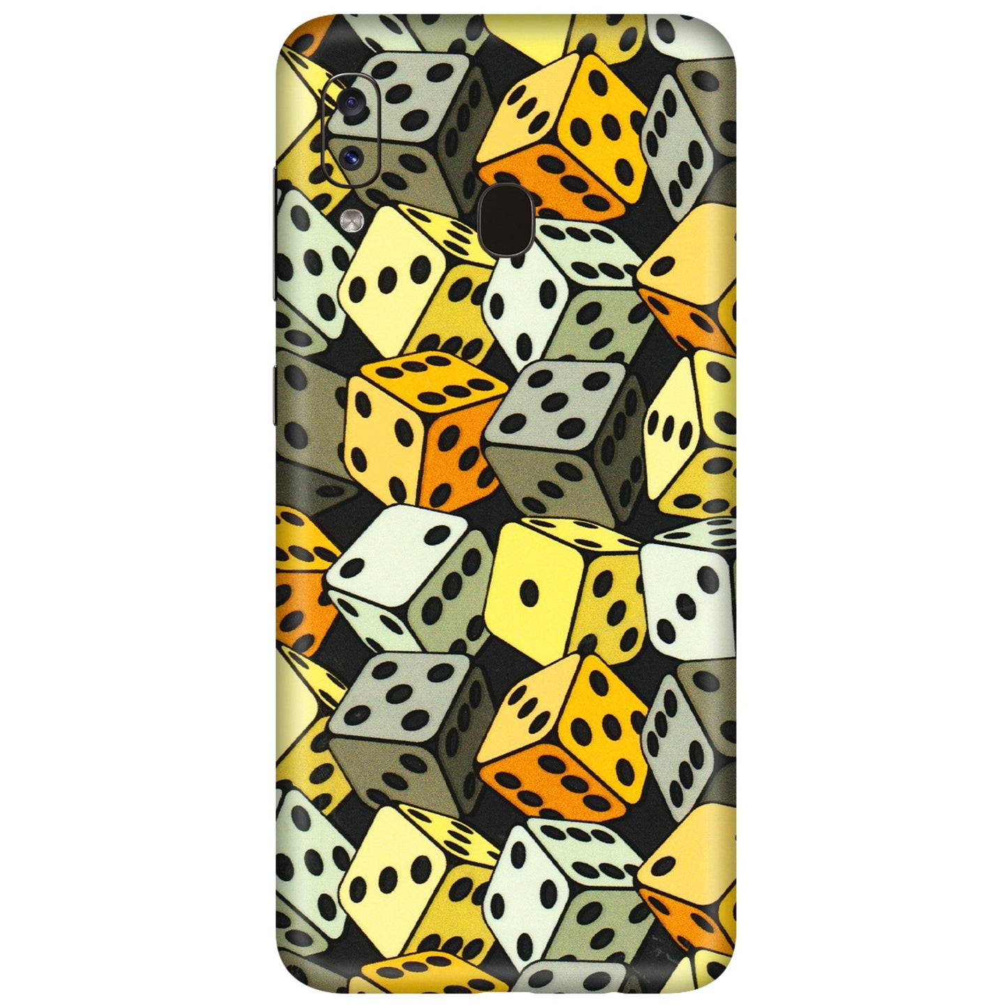 Samsung A/S Series Phone Skins (All Models) - Dices Of Life - 3D Embossed Finish (L-04) Samsung Galaxy A20