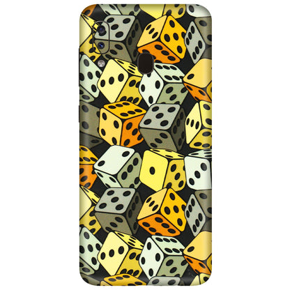 Samsung A/S Series Phone Skins (All Models) - Dices Of Life - 3D Embossed Finish (L-04) Samsung Galaxy A20