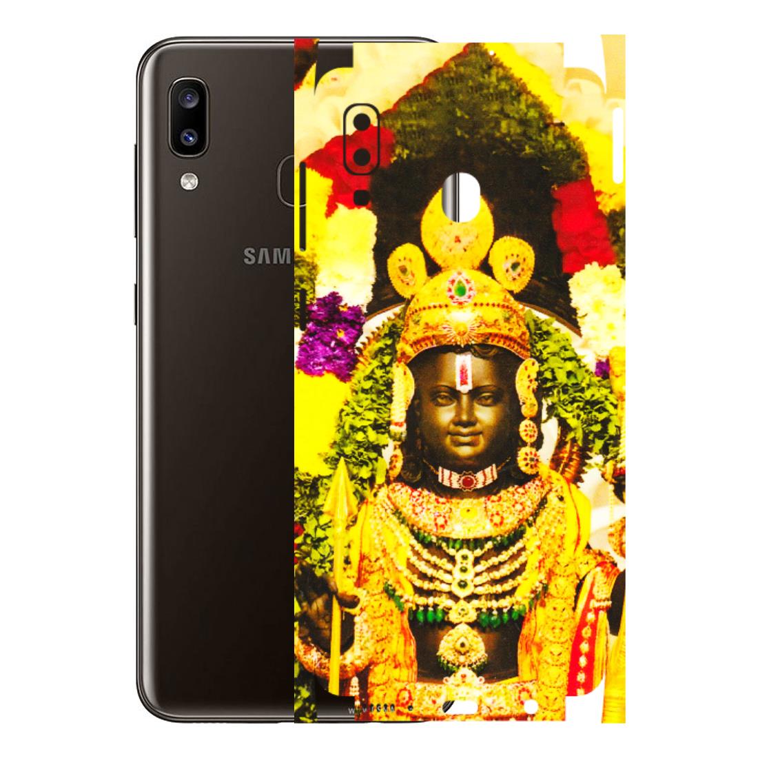 Samsung A/S Series Phone Skins (All Models) - Ram Lalla Ayodhya - 3D Embossed Finish (L-103) Samsung Galaxy A20