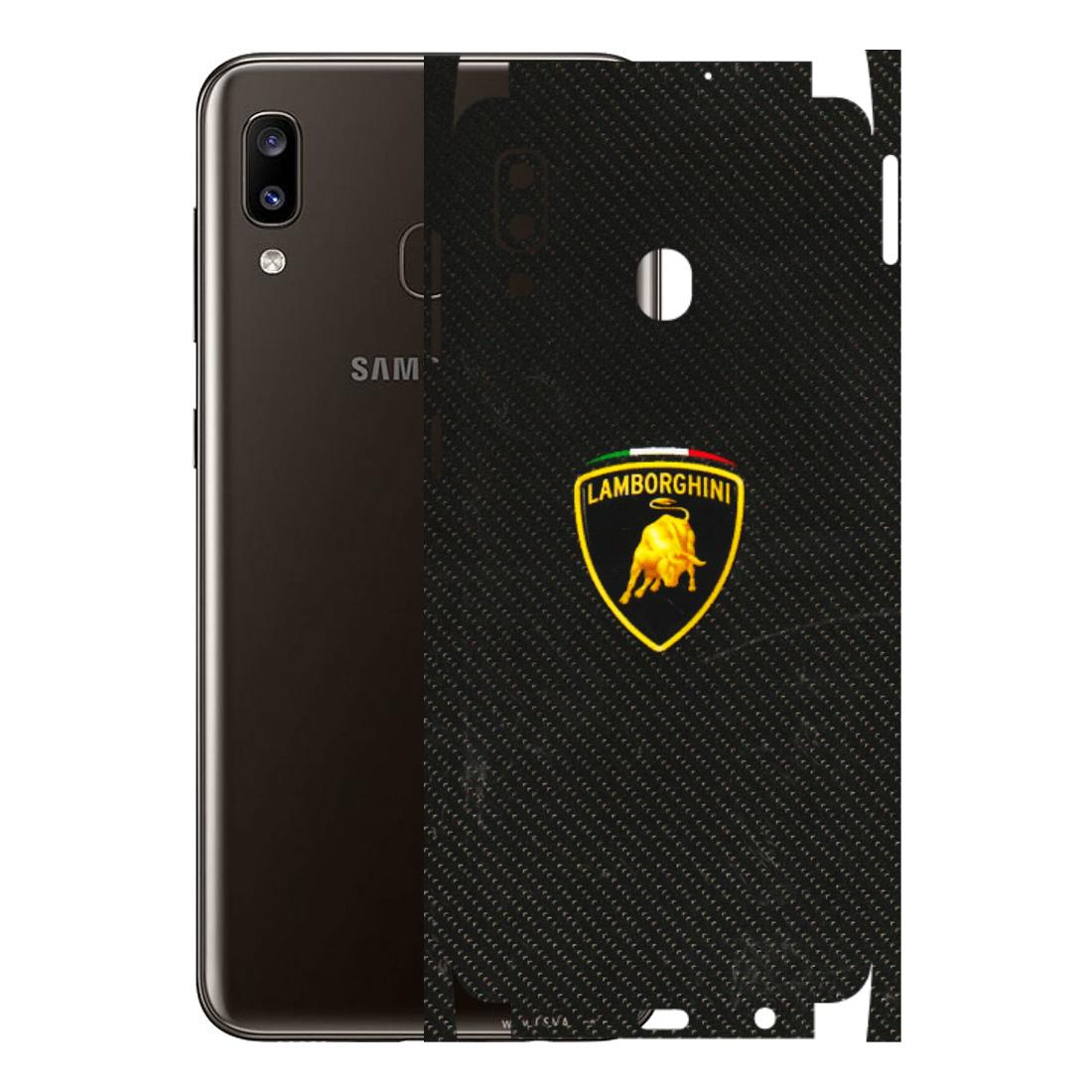 Samsung A/S Series Phone Skins (All Models) - Dotted Lambo - 3D Embossed Finish (L-105) Samsung Galaxy A20