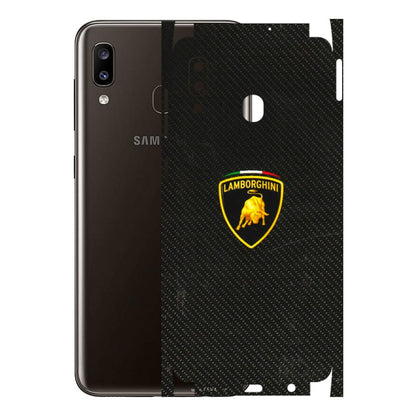 Samsung A/S Series Phone Skins (All Models) - Dotted Lambo - 3D Embossed Finish (L-105) Samsung Galaxy A20