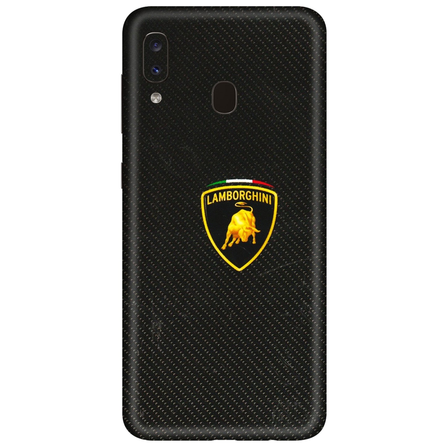 Samsung A/S Series Phone Skins (All Models) - Dotted Lambo - 3D Embossed Finish (L-105) Samsung Galaxy A20