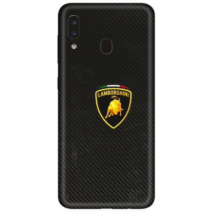 Samsung A/S Series Phone Skins (All Models) - Dotted Lambo - 3D Embossed Finish (L-105) Samsung Galaxy A20