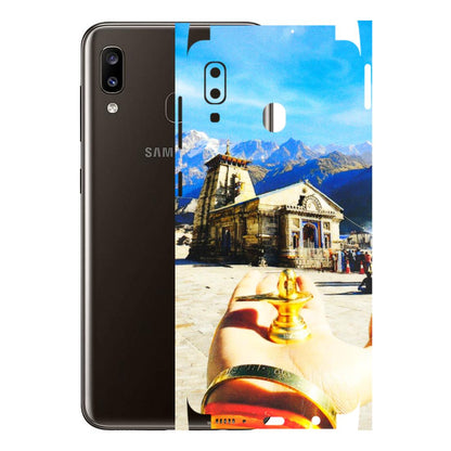 Samsung A/S Series Phone Skins (All Models) - Beauty of Kedarnath - 3D Embossed Finish (L-108) Samsung Galaxy A20