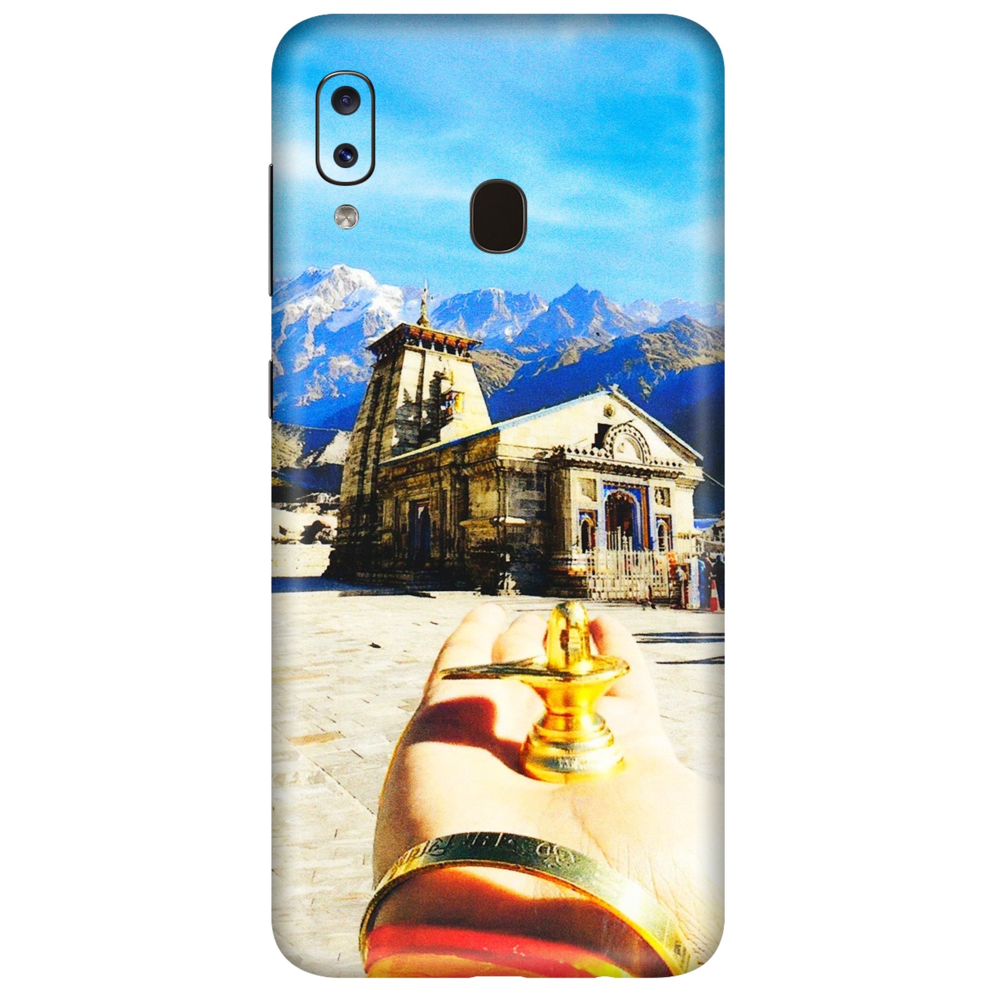 Samsung A/S Series Phone Skins (All Models) - Beauty of Kedarnath - 3D Embossed Finish (L-108) Samsung Galaxy A20
