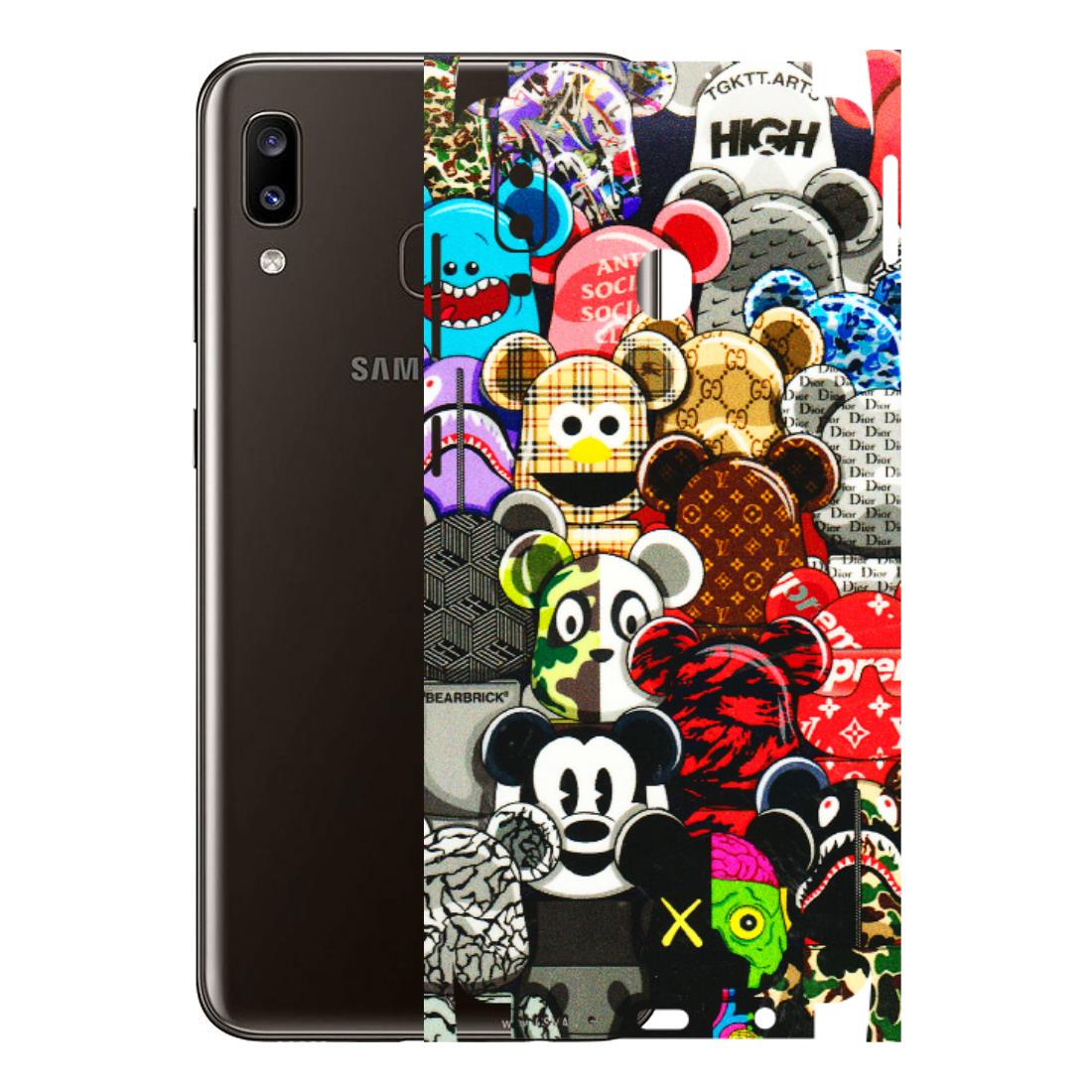 Samsung A/S Series Phone Skins (All Models) - More Mickey Mouses - 3D Embossed Finish (L-118) Samsung Galaxy A20