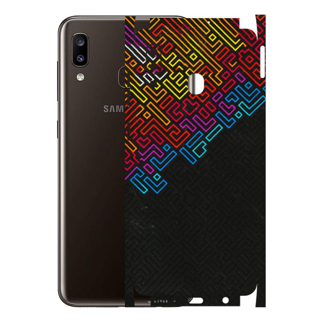 Samsung A/S Series Phone Skins (All Models) - Dotme Pattern Art - 3D Embossed Finish (L-121) Samsung Galaxy A20