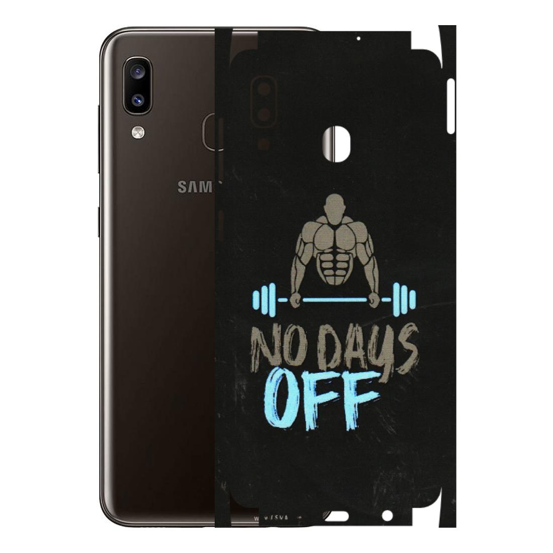 Samsung A/S Series Phone Skins (All Models) - Gym Lover - 3D Embossed Finish (L-127) Samsung Galaxy A20