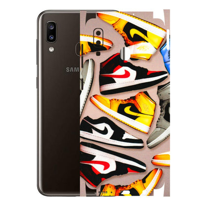 Samsung A/S Series Phone Skins (All Models) - Sneaker Lover - 3D Embossed Finish (L-135) Samsung Galaxy A20