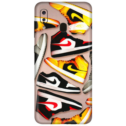Samsung A/S Series Phone Skins (All Models) - Sneaker Lover - 3D Embossed Finish (L-135) Samsung Galaxy A20