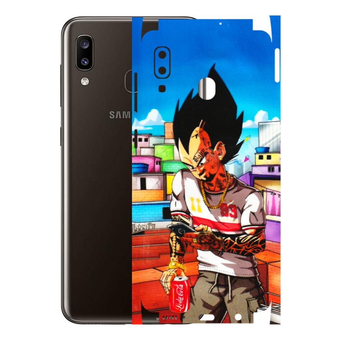 Samsung A/S Series Phone Skins (All Models) - Vegeta - 3D Embossed Finish (L-136) Samsung Galaxy A20