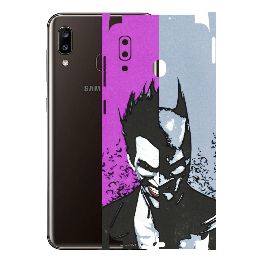 Samsung A/S Series Phone Skins (All Models) - Batman & Joker - 3D Embossed Finish (L-143) Samsung Galaxy A20