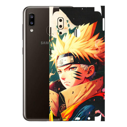 Samsung A/S Series Phone Skins (All Models) - New Naruto - 3D Embossed Finish (L-148) Samsung Galaxy A20