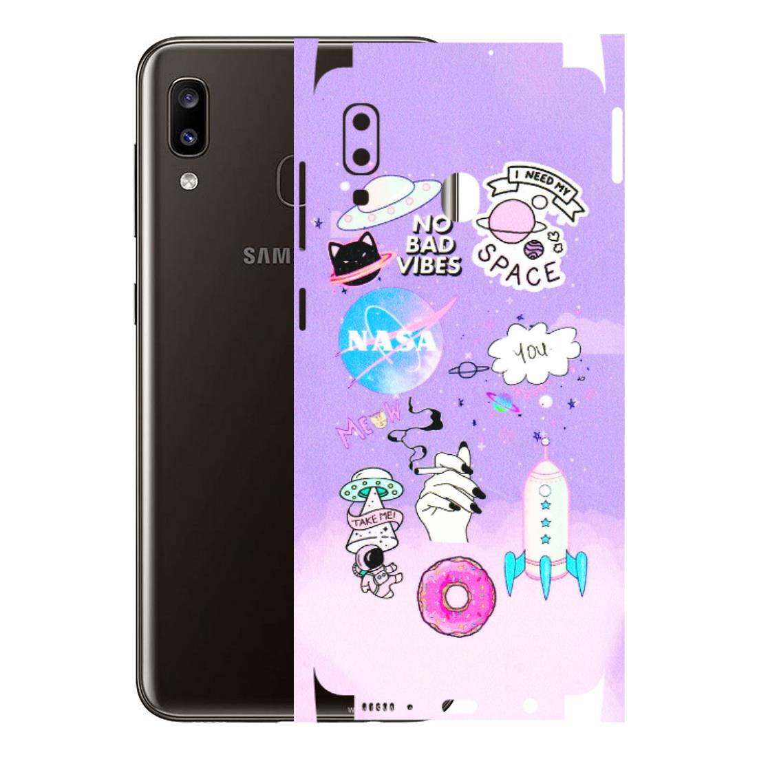 Samsung A/S Series Phone Skins (All Models) - I Need My Nasa Skin - 3D Embossed Finish (L-149) Samsung Galaxy A20