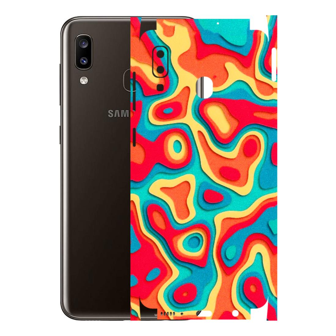 Samsung A/S Series Phone Skins (All Models) - Abstract Swirl - 3D Embossed Finish (L-150) Samsung Galaxy A20