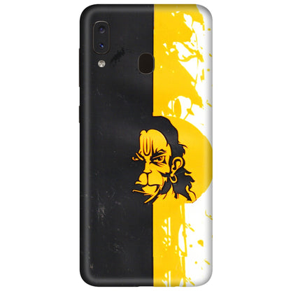 Samsung A/S Series Phone Skins (All Models) - Bajrangbali - 3D Embossed Finish (L-151) Samsung Galaxy A20