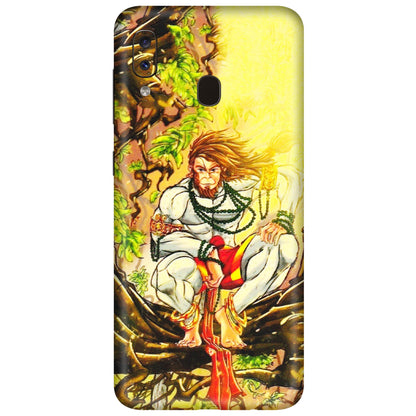 Samsung A/S Series Phone Skins (All Models) - Lord Hanuman - 3D Embossed Finish (L-152) Samsung Galaxy A20