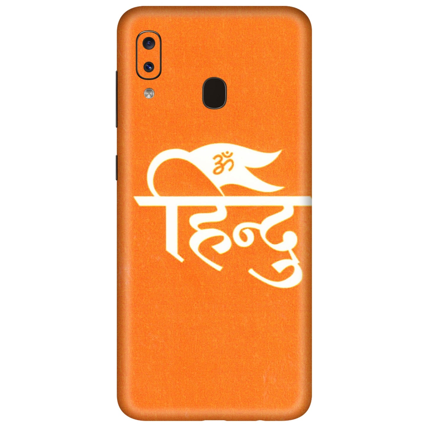 Samsung A/S Series Phone Skins (All Models) - Hindu Kesari - 3D Embossed Finish (L-154) Samsung Galaxy A20