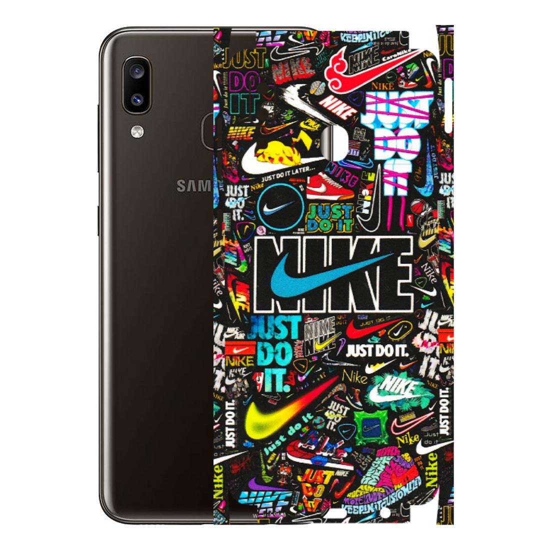 Samsung A/S Series Phone Skins (All Models) - Just Do It Doodles - 3D Embossed Finish (L-166) Samsung Galaxy A20