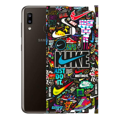 Samsung A/S Series Phone Skins (All Models) - Just Do It Doodles - 3D Embossed Finish (L-166) Samsung Galaxy A20