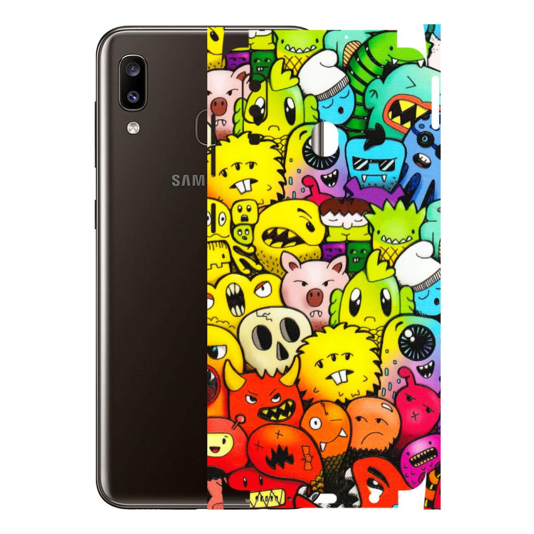Samsung A/S Series Phone Skins (All Models) - Angry Funkies - 3D Embossed Finish (L-169) Samsung Galaxy A20