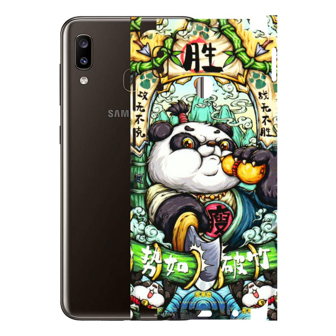 Samsung A/S Series Phone Skins (All Models) - Royal Rich Panda - 3D Embossed Finish (L-170) Samsung Galaxy A20