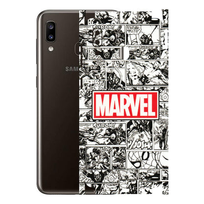 Samsung A/S Series Phone Skins (All Models) - Marvel Comic - 3D Embossed Finish (L-171) Samsung Galaxy A20