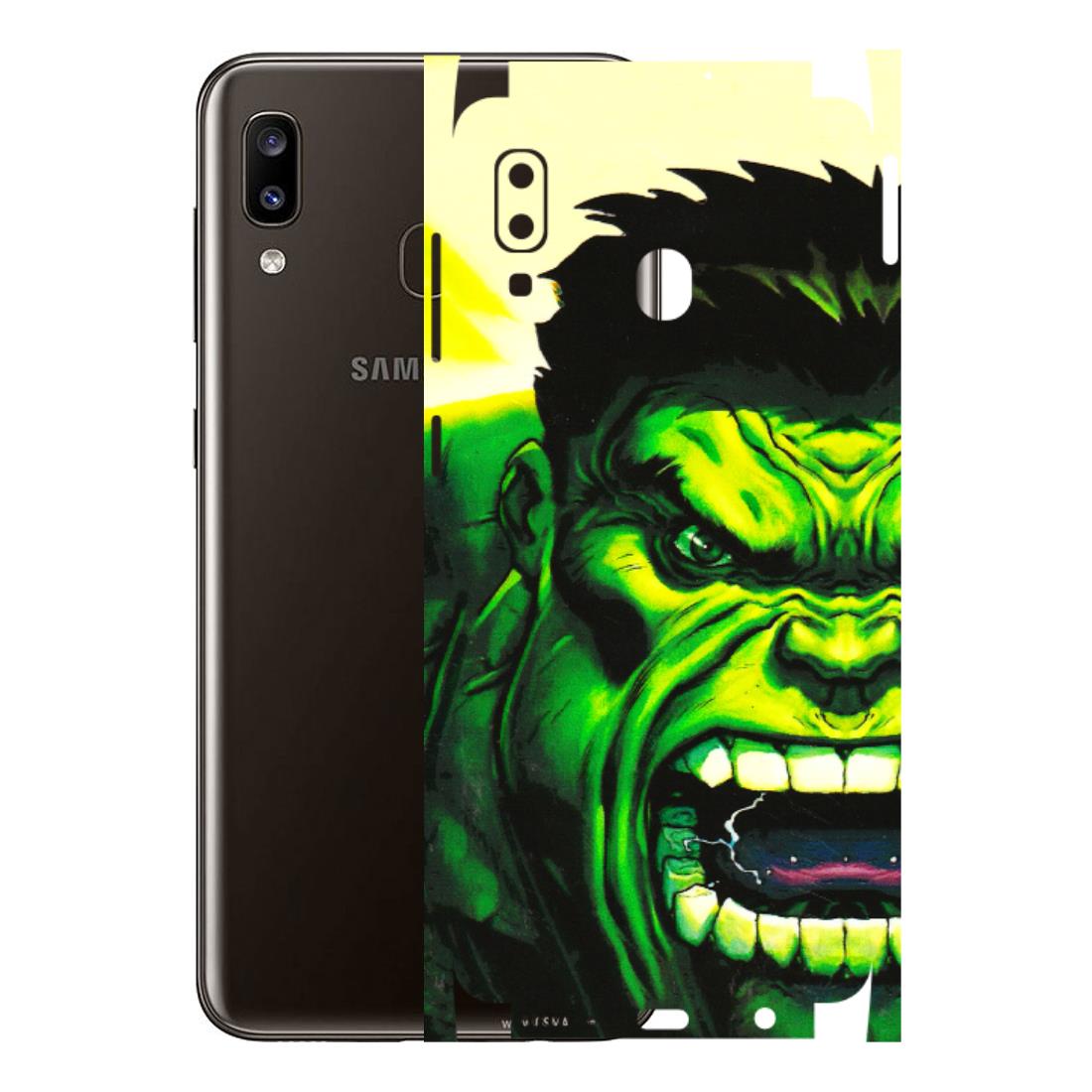 Samsung A/S Series Phone Skins (All Models) - Hulk - 3D Embossed Finish (L-180) Samsung Galaxy A20