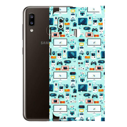 Samsung A/S Series Phone Skins (All Models) - Gadgets Doodle - 3D Embossed Finish (L-184) Samsung Galaxy A20