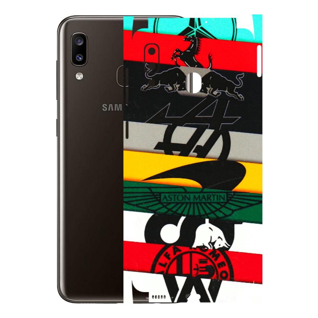 Samsung A/S Series Phone Skins (All Models) - Multi Designer Brands - 3D Embossed Finish (L-187) Samsung Galaxy A20