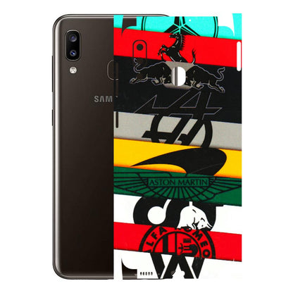 Samsung A/S Series Phone Skins (All Models) - Multi Designer Brands - 3D Embossed Finish (L-187) Samsung Galaxy A20