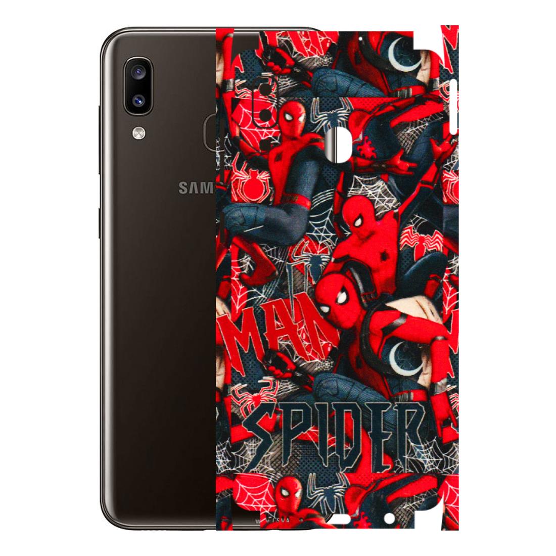 Samsung A/S Series Phone Skins (All Models) - SpiderMan Cool - 3D Embossed Finish (L-188) Samsung Galaxy A20