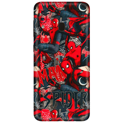 Samsung A/S Series Phone Skins (All Models) - SpiderMan Cool - 3D Embossed Finish (L-188) Samsung Galaxy A20
