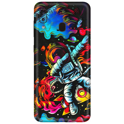 Samsung A/S Series Phone Skins (All Models) - Astronaut Dope - 3D Embossed Finish (L-191) Samsung Galaxy A20