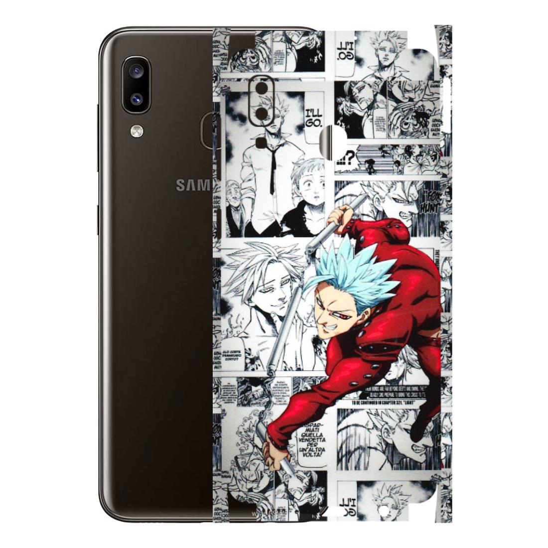 Samsung A/S Series Phone Skins (All Models) - Anime Comic - 3D Embossed Finish (L-192) Samsung Galaxy A20