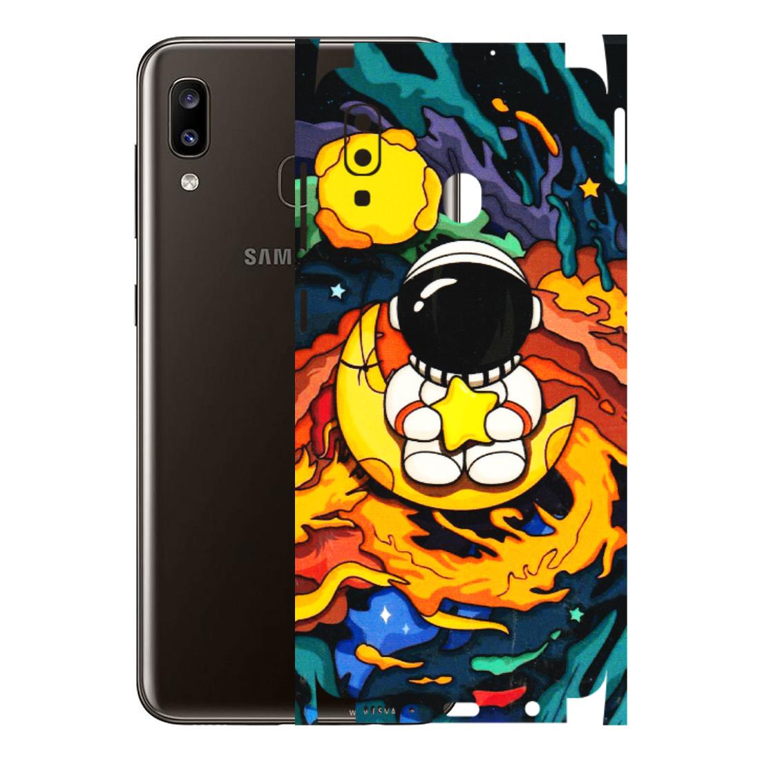 Samsung A/S Series Phone Skins (All Models) - Baby Astronaut - 3D Embossed Finish (L-197) Samsung Galaxy A20