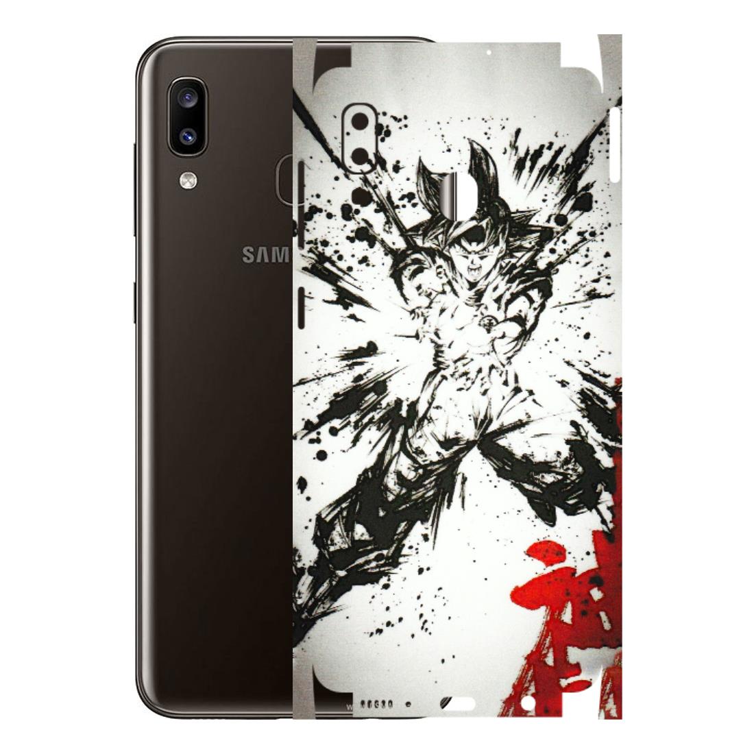 Samsung A/S Series Phone Skins (All Models) - DBZ - 3D Embossed Finish (L-206) Samsung Galaxy A20