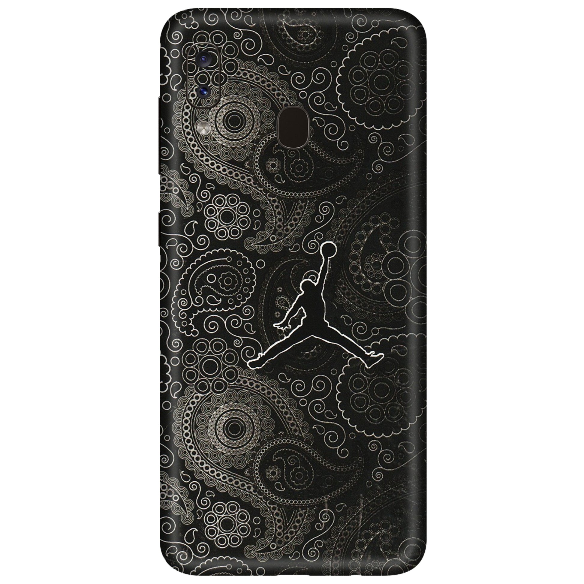 Samsung A/S Series Phone Skins (All Models) - Basketball Player Artwork - 3D Embossed Finish (L-215) Samsung Galaxy A20