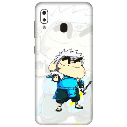 Samsung A/S Series Phone Skins (All Models) - Angry Young Shinchan - 3D Embossed Finish (L-226) Samsung Galaxy A20