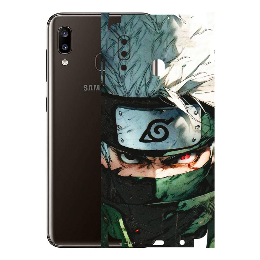 Samsung A/S Series Phone Skins (All Models) - Kakashi Red Eye Focus - 3D Embossed Finish (L-227) Samsung Galaxy A20