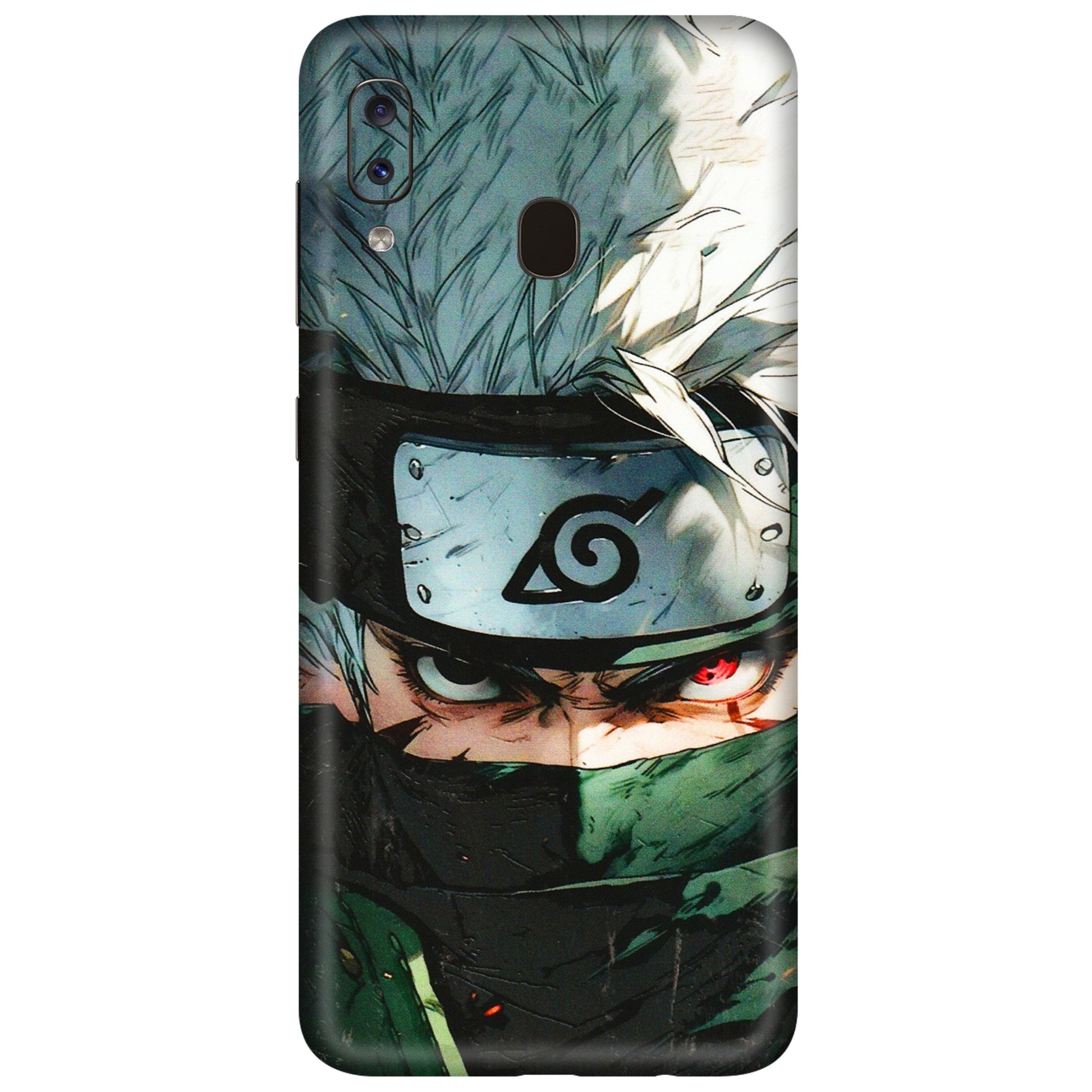 Samsung A/S Series Phone Skins (All Models) - Kakashi Red Eye Focus - 3D Embossed Finish (L-227) Samsung Galaxy A20