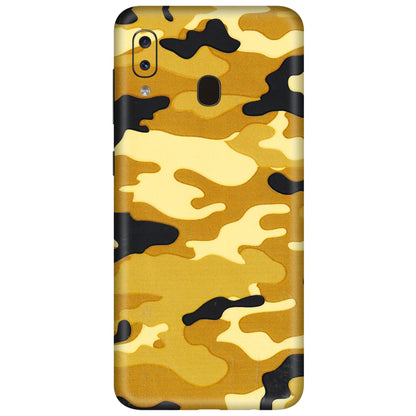 Samsung A/S Series Phone Skins (All Models) - Indian Camo - 3D Embossed Finish (L-228) Samsung Galaxy A20