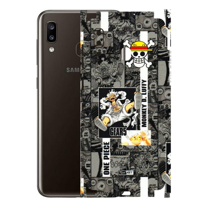 Samsung A/S Series Phone Skins (All Models) - Cuffy Anime MonkeyCamic - 3D Embossed Finish (L-242) Samsung Galaxy A20